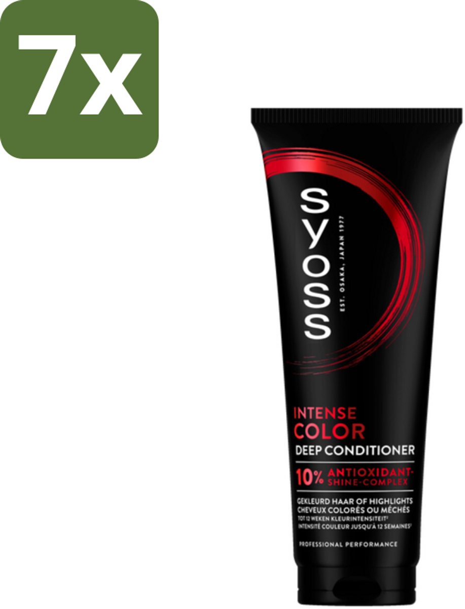 Syoss - Color - Conditioner - Kleurbehoud tot 12 Weken - 250 ml - Bulkverpakking - 7 stuks