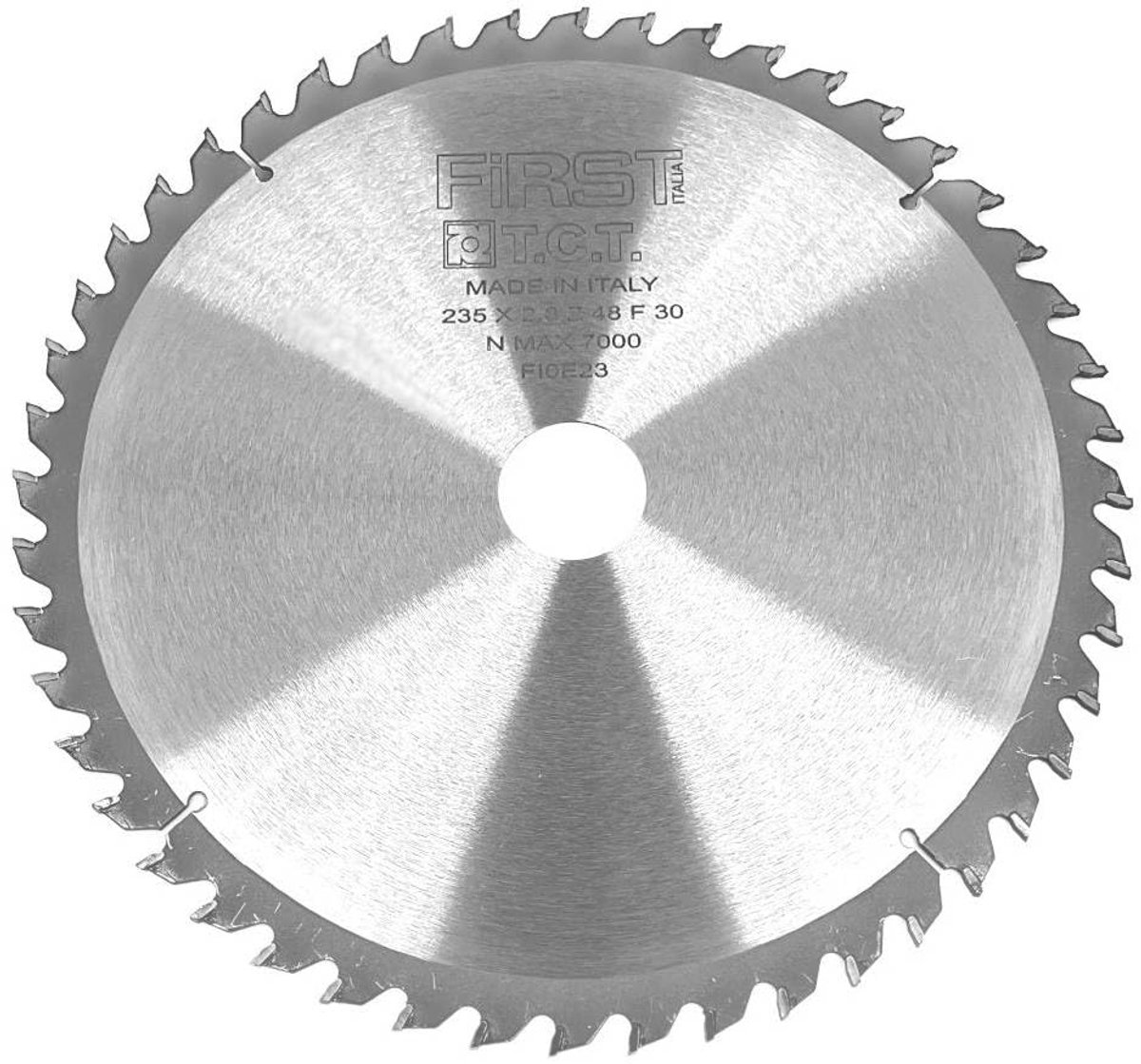 Cirkelzaagblad D. 235 mm - HM - 48 tanden - ideaal voor houtbewerking - ShopVlot