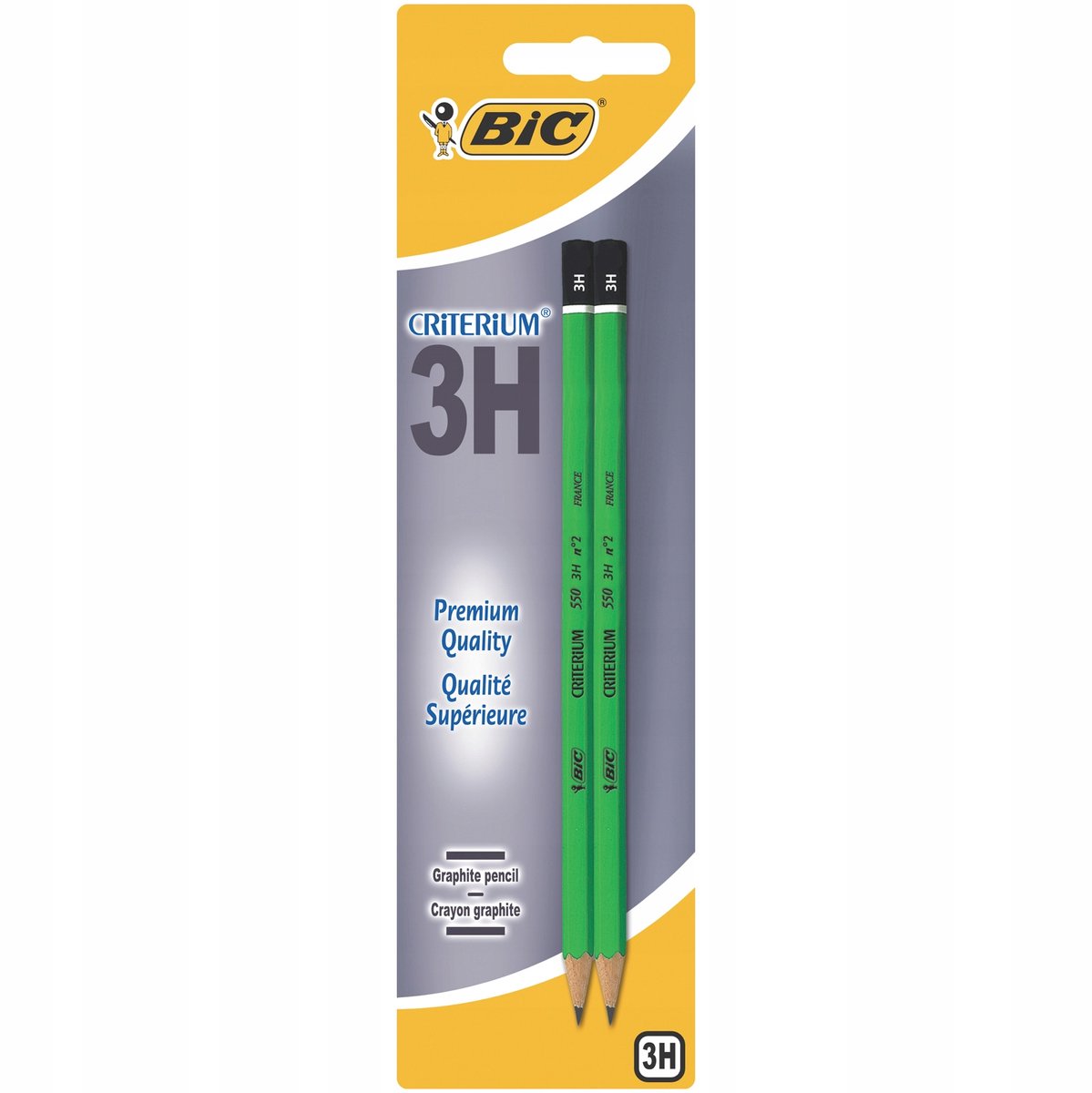BIC Criterium 550 3H Potlood - 2 stuks