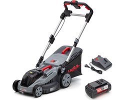 IKRA Bosch 36 V 3-in-1 accu-grasmaaier IB-LM 38 met mulchfunctie, voor gazons tot circa 400 m² – inclusief 36V accu (4,0 Ah) en oplader