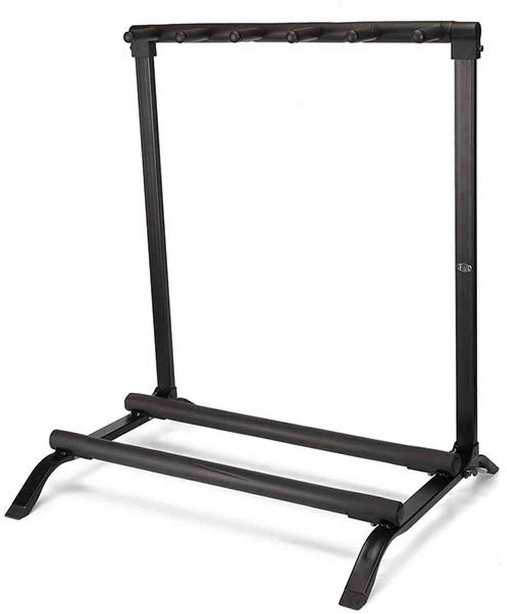 Platinum GSF100/5 Universeel Gitaarrek voor 5 Gitaren, Metalen Gitaarstandaard, Zwart