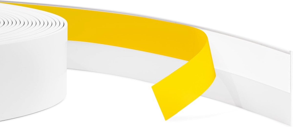 Quest Window Strip PVC 40 mm Self-adhesive - white, 5 m - ShopVlot