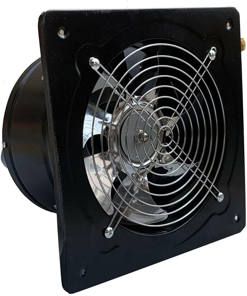 Axiale Ventilator - Wit - 8 Inch - 80 W - Voor Keukenafvoer en Badkamer