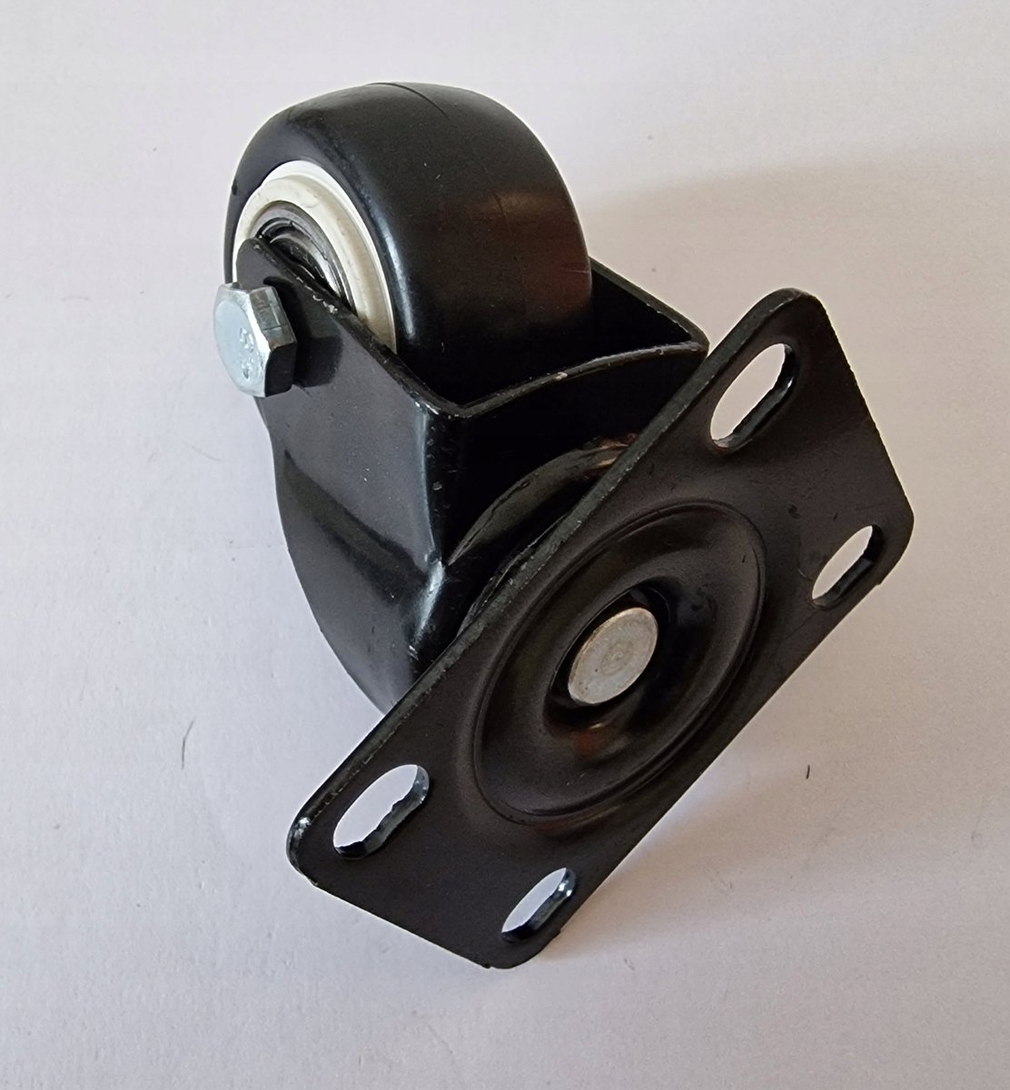 4 Zwenkbare Wielen 40mm PU - 30kg Draagvermogen - Vloervriendelijk