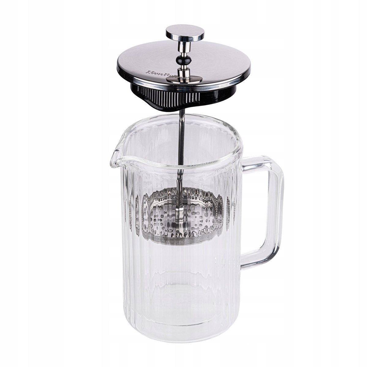 Glazen Koffie & Theepot 1L - Stijlvolle Zetter met RVS Filter — cadeau in Kookcadeaus - foto 3