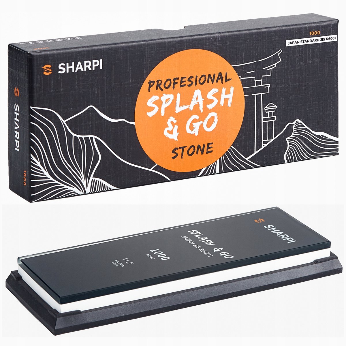 SHARPI Splash & Go Slijpsteen #1000 - Direct Slijpen