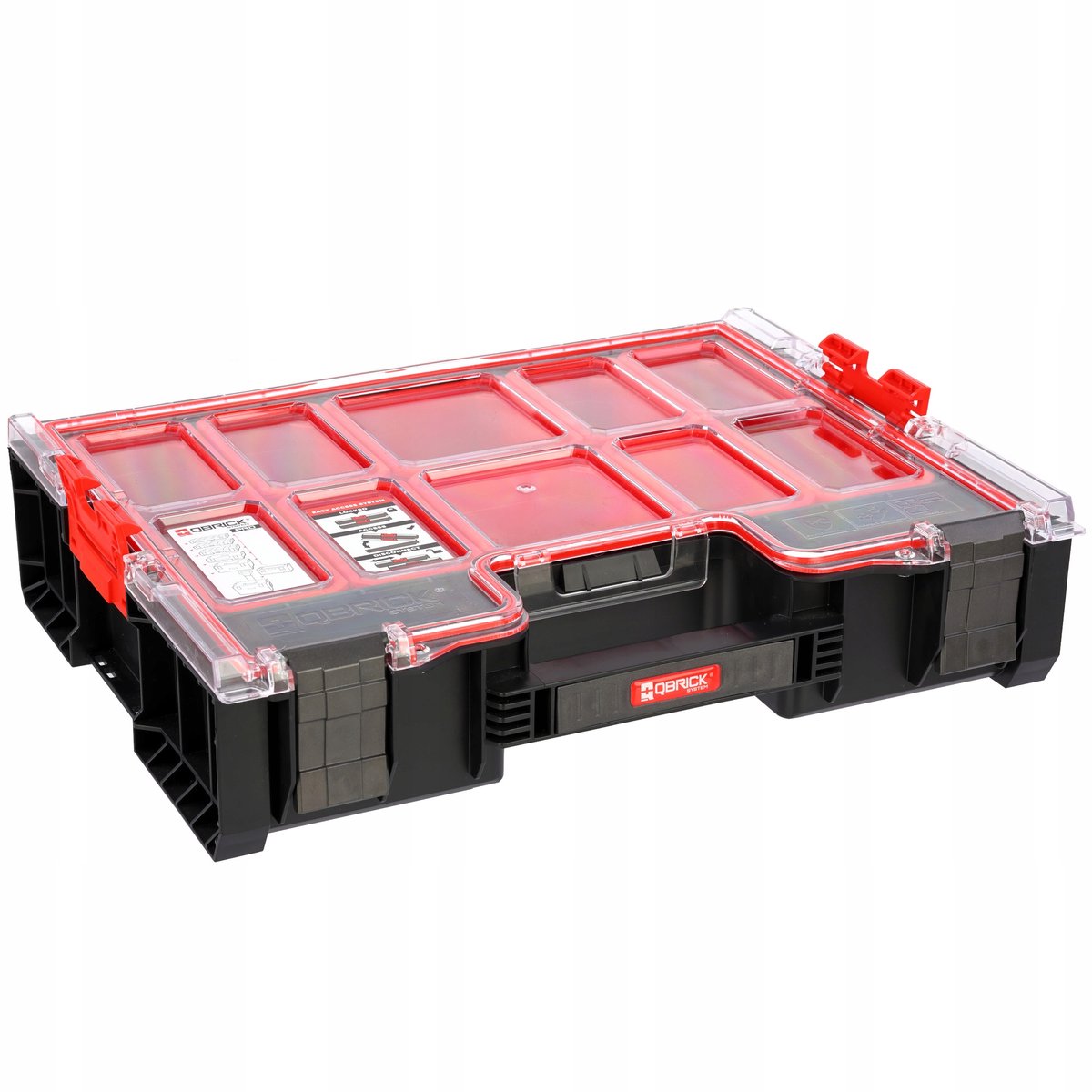 Modulaire Gereedschapskoffer met Uitneembare Bakjes - L Formaat