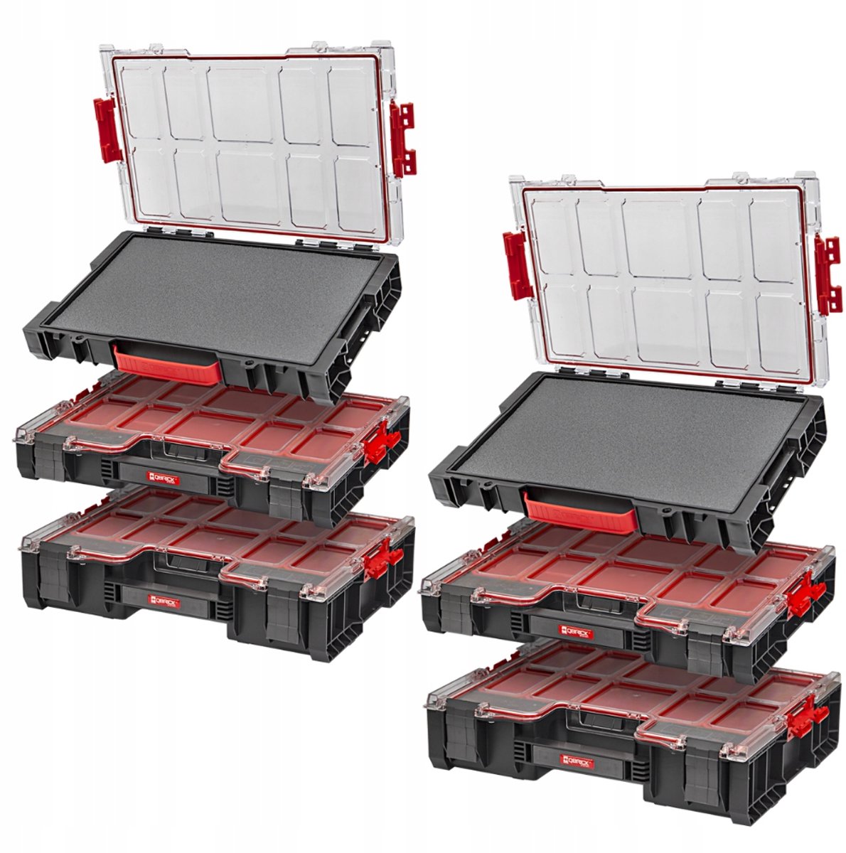 Qbrick System PRO 300+200+100MFI 3-delige gereedschapskist set