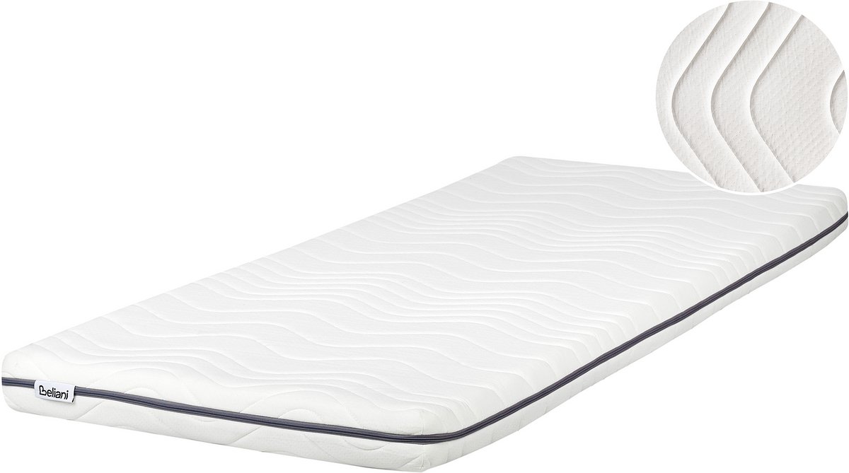 PETITE - Schuimmatras - Wit - 90 x 200 cm - Polyester