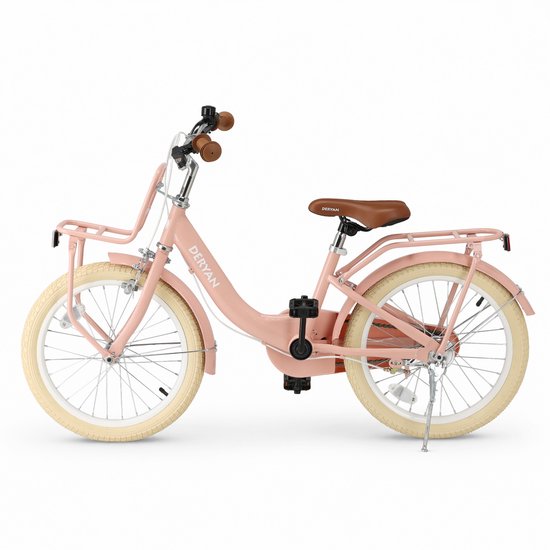 Deryan Liv Kinderfiets 18 inch - Verstelbaar Stuur en Zadel - Roze van Deryan — afbeelding 4