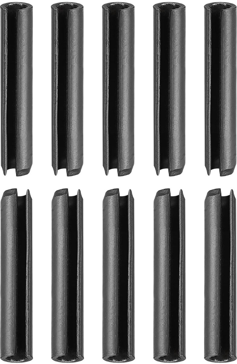 Springpen 5mm x 25mm - 65 Mn staal - 50 stuks - ideaal voor bevestigingen - ShopVlot