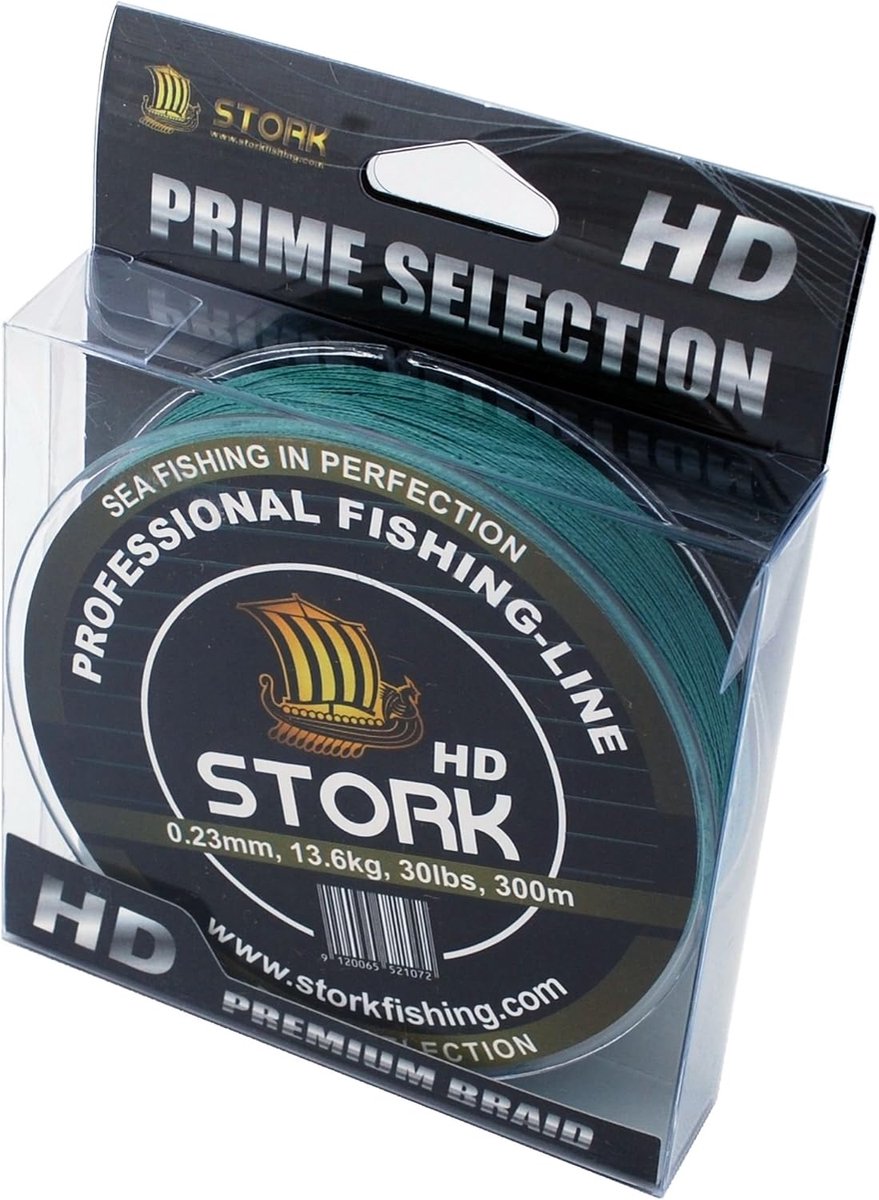 Vissnoer 300 m - Moss groen - 40 lbs - Betrouwbaar en waterafstotend - ShopVlot