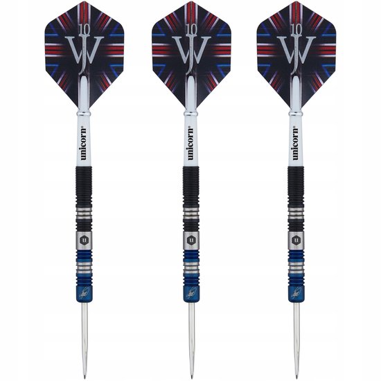 Unicorn James Wade The Machine Two Tone 90% - Dartpijlen - 23 Gram van Unicorn — afbeelding 4