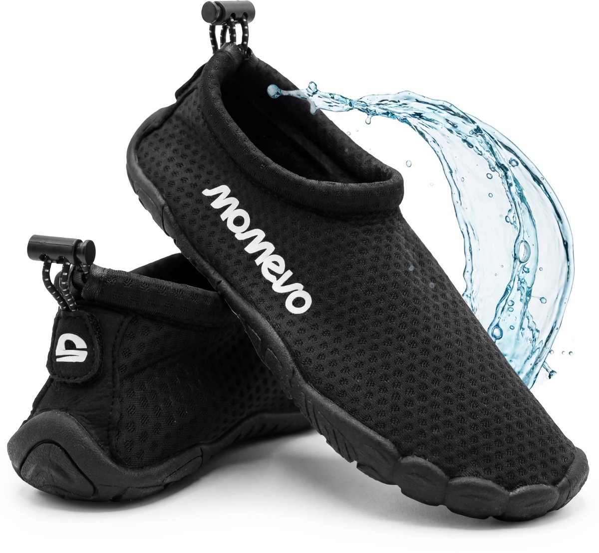 Badschoenen 44 EU - Zwart - Licht en antislip - Ideaal voor strand en zwembad - ShopVlot