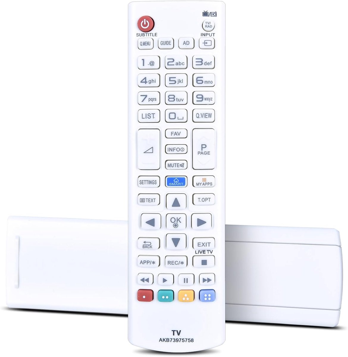 AKB73975758 vervangende afstandsbediening geschikt voor LG Smart TV 55LF5800 55LB582V 50LB582V 50LB582V 47LB582V - ShopVlot