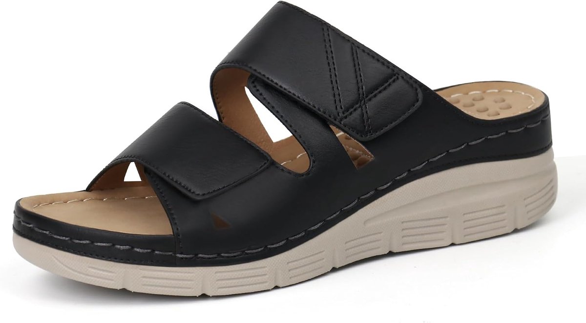Ortho+rest Women's Sandals, Arch Support, Orthopaedic Wedge Heel, Sandals - ShopVlot