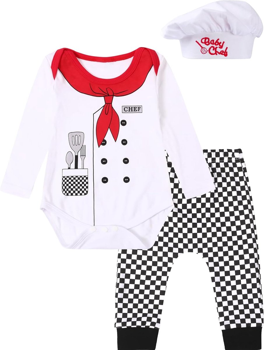 Children's Carnival Costume Top + Trousers + Hat Newborn 12 Months - ShopVlot