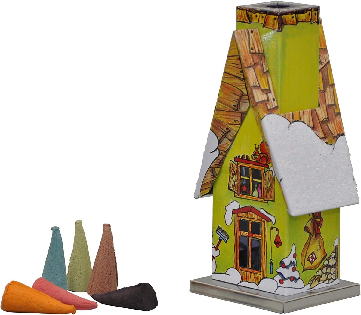 Knox smoke cabin made of metal - different types - for smoking candles size M Waldhut winter. - ShopVlot