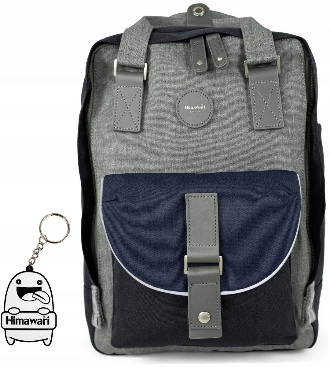 Himawari Gravel S Rugzak - Laptop 14" - Waterafstotend - Grijs