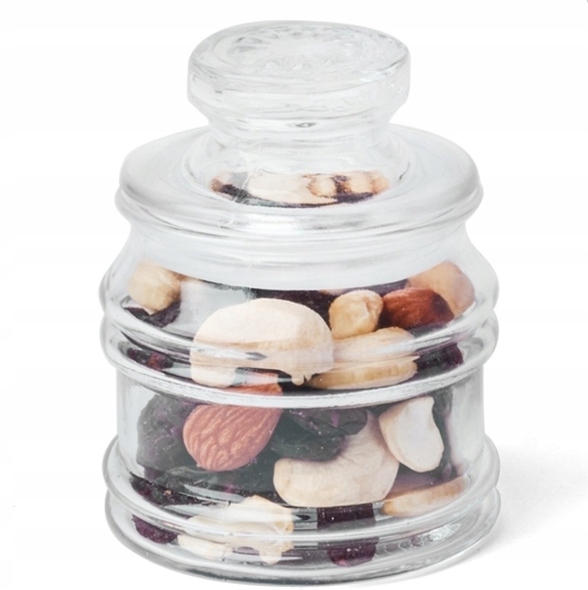 Glazen Potjes met Deksel 150ml - Set van 12