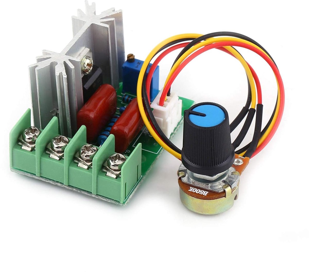 Voltage Regulator 50-220V 2000W - SCR Temperatuur Motor Snelheidscontroller - Bescherming en Duurzaamheid - ShopVlot
