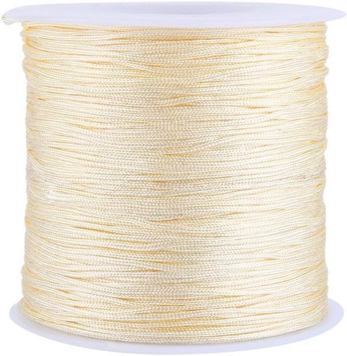SnelShoppen - Nylon Touw 8 mm 100 m voor Sieraden, DIY Armbanden, Kettingen, Duurzaam, Niet-Uitrafelend, Creatief Knutselen