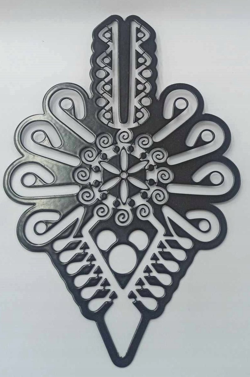 Metalen Parzenica Decoratie - Unieke Bergdecoratie