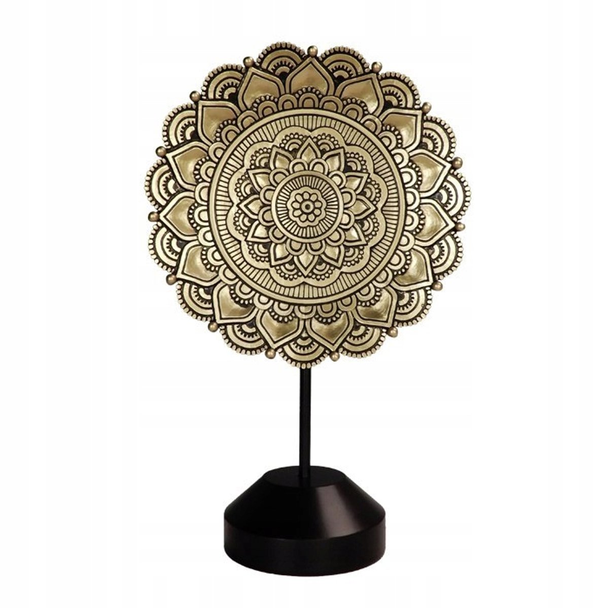 Merلوze Mandala-beeldje - ovale boeddhistische decoratie - 35 cm