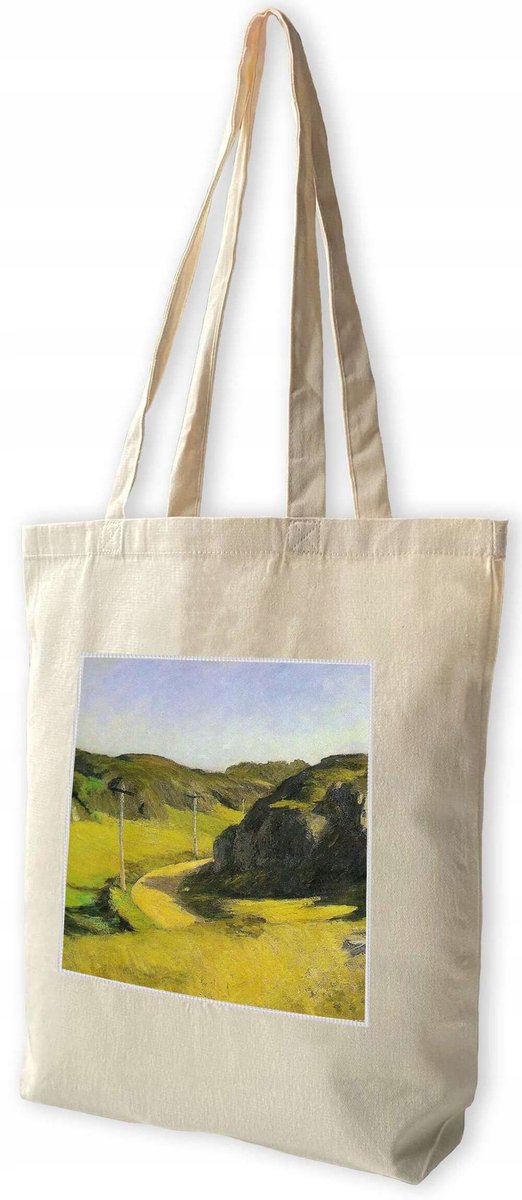 Shopper Tas Edward Hopper "Road in Maine" - Canvas