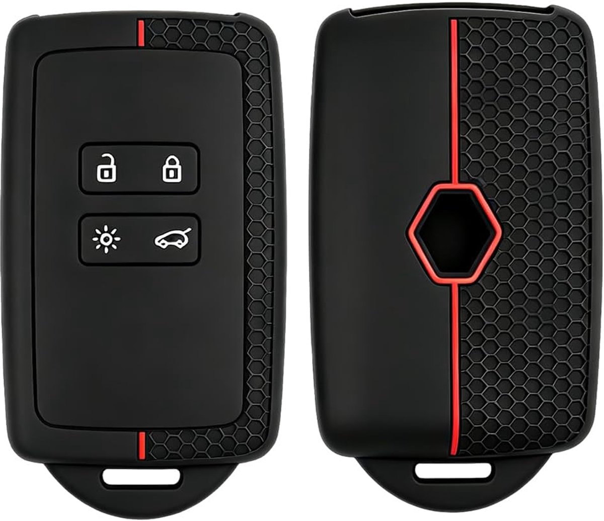 siliconen autosleutelhoes set van 2 - TPU materiaal - bescherming tegen krassen - perfecte pasvorm - ShopVlot