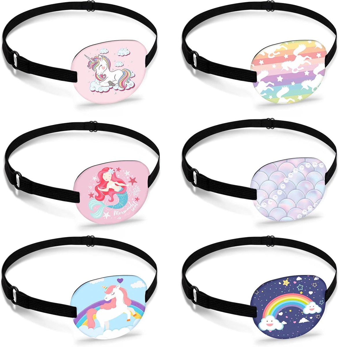 Oogpleisters voor kinderen - 6 stuks - Aanpasbare oogpatches - Comfortabel voor lui oog - ShopVlot