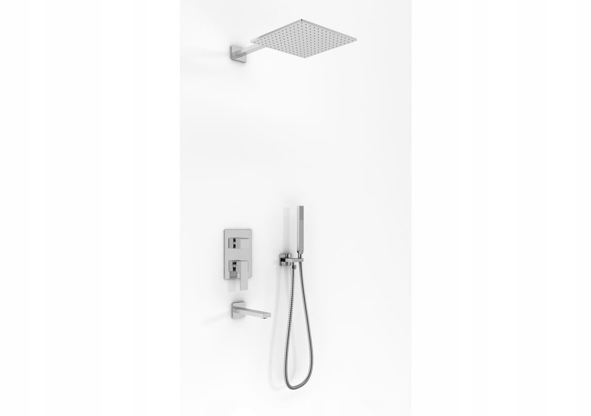 Badkamer Set met Douchekop en Regendouche 20cm
