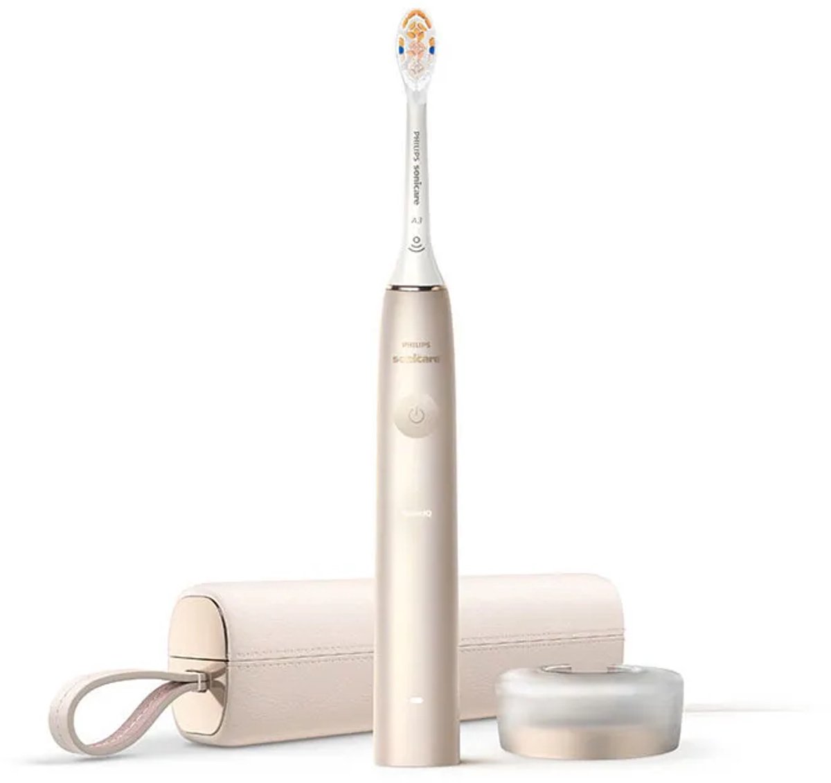 Bol.com Philips Sonicare DiamondClean Prestige 9900 - Elektrische tandenborstel met SenseIQ - AI- Champagne - HX9992/11 aanbieding