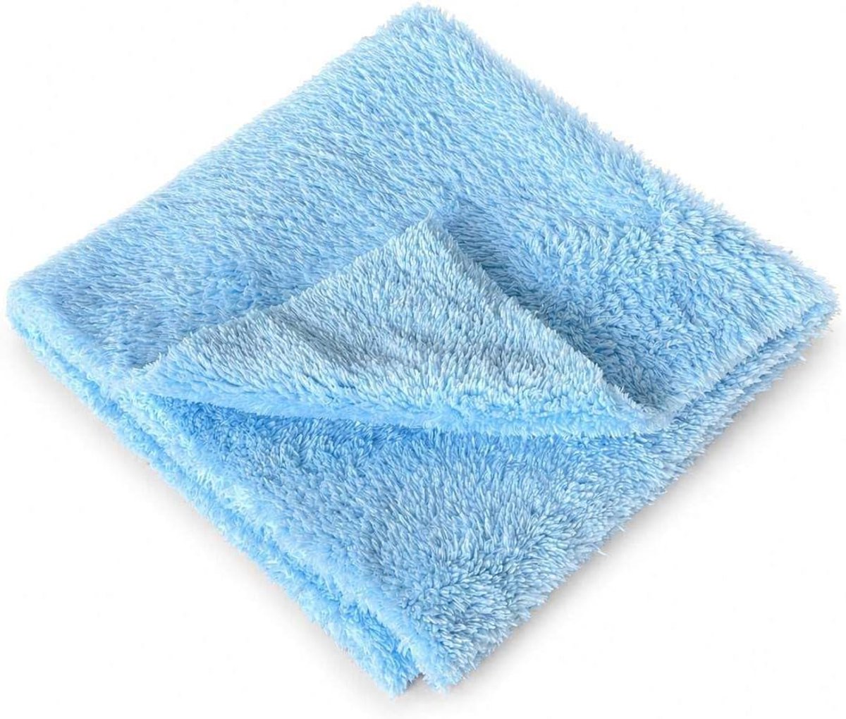 Polijstdoek voor motor en auto - 40 x 40 cm - ultra zacht en krasvrij - ideaal voor wax en interieur - ShopVlot