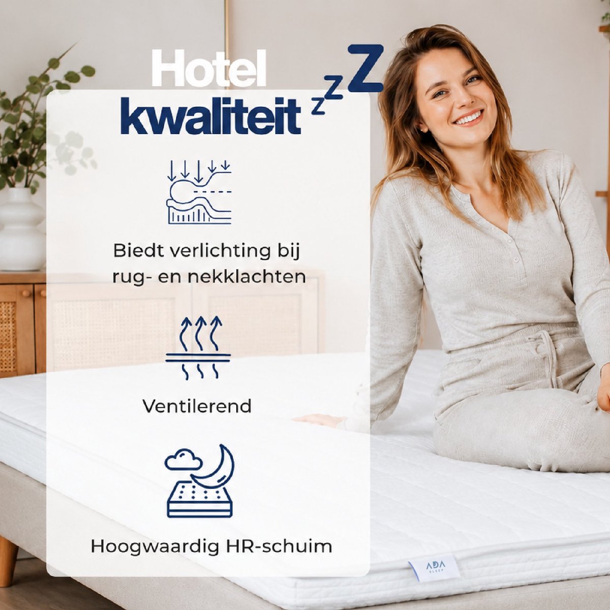 Topmatras Topmatras 180x200 Koudschuim Topper - afbeelding 2