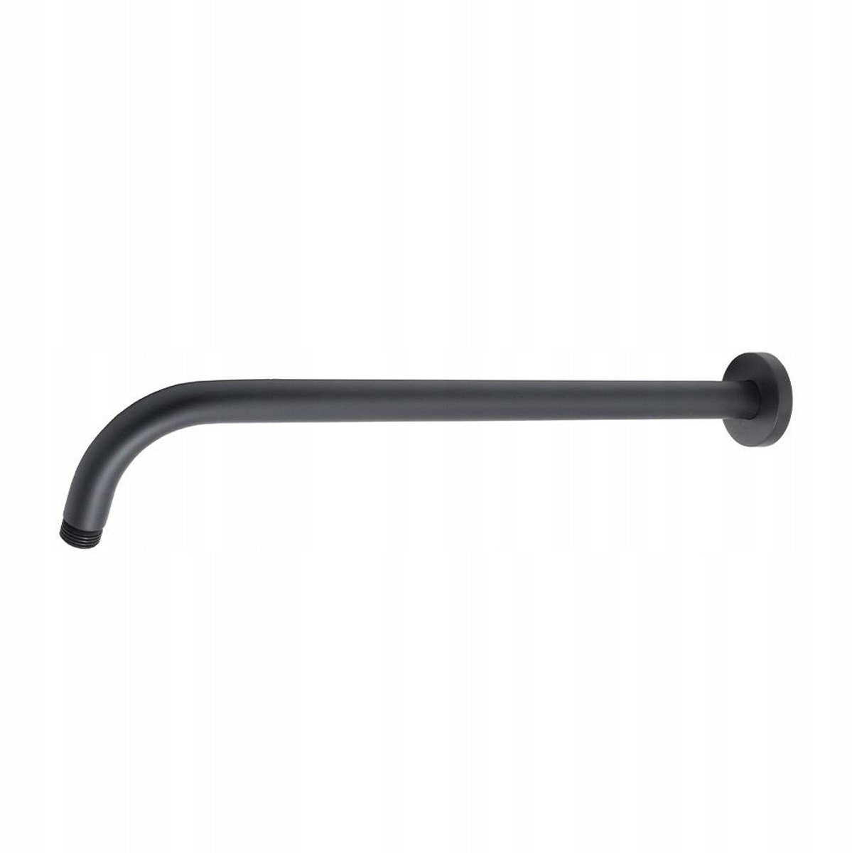 Douchearm 40cm Mat Zwart - Pind serie
