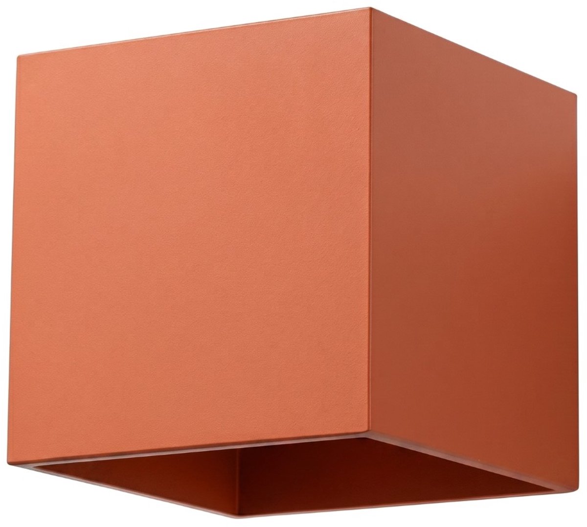 Sollux Lighting Wandlamp Quad - G9 - rode oker - aluminium - 10x12x10cm