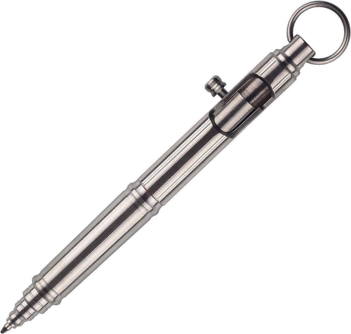 SMOOTHERPRO Ballpoint Pen Stainless Steel Pen Heavy Duty for Tremor Parkinson's Arthritic Hands Office EDC Signature - ShopVlot
