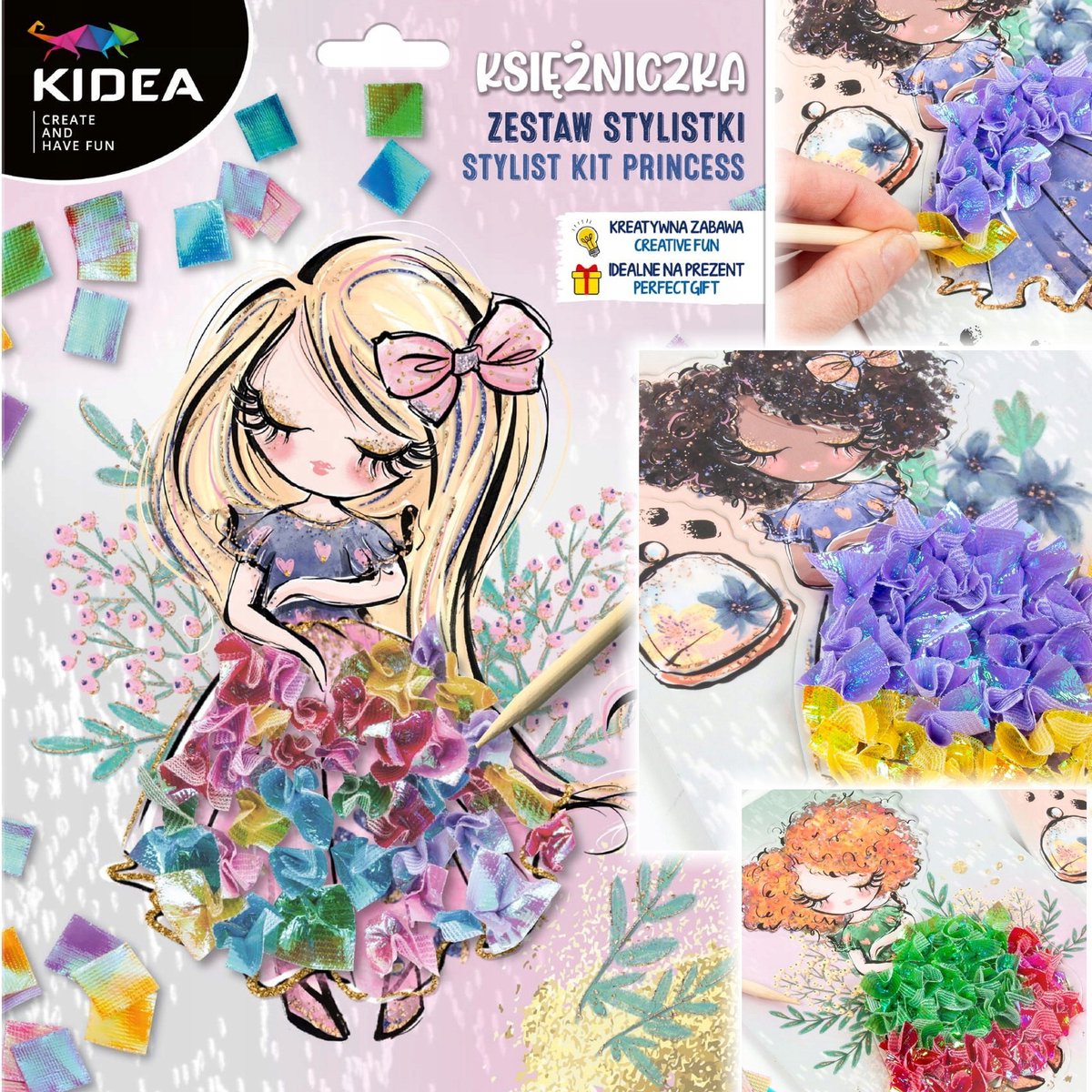 Kidea Prinsessen Modestylist Set: Creatieve Mode Avonturen
