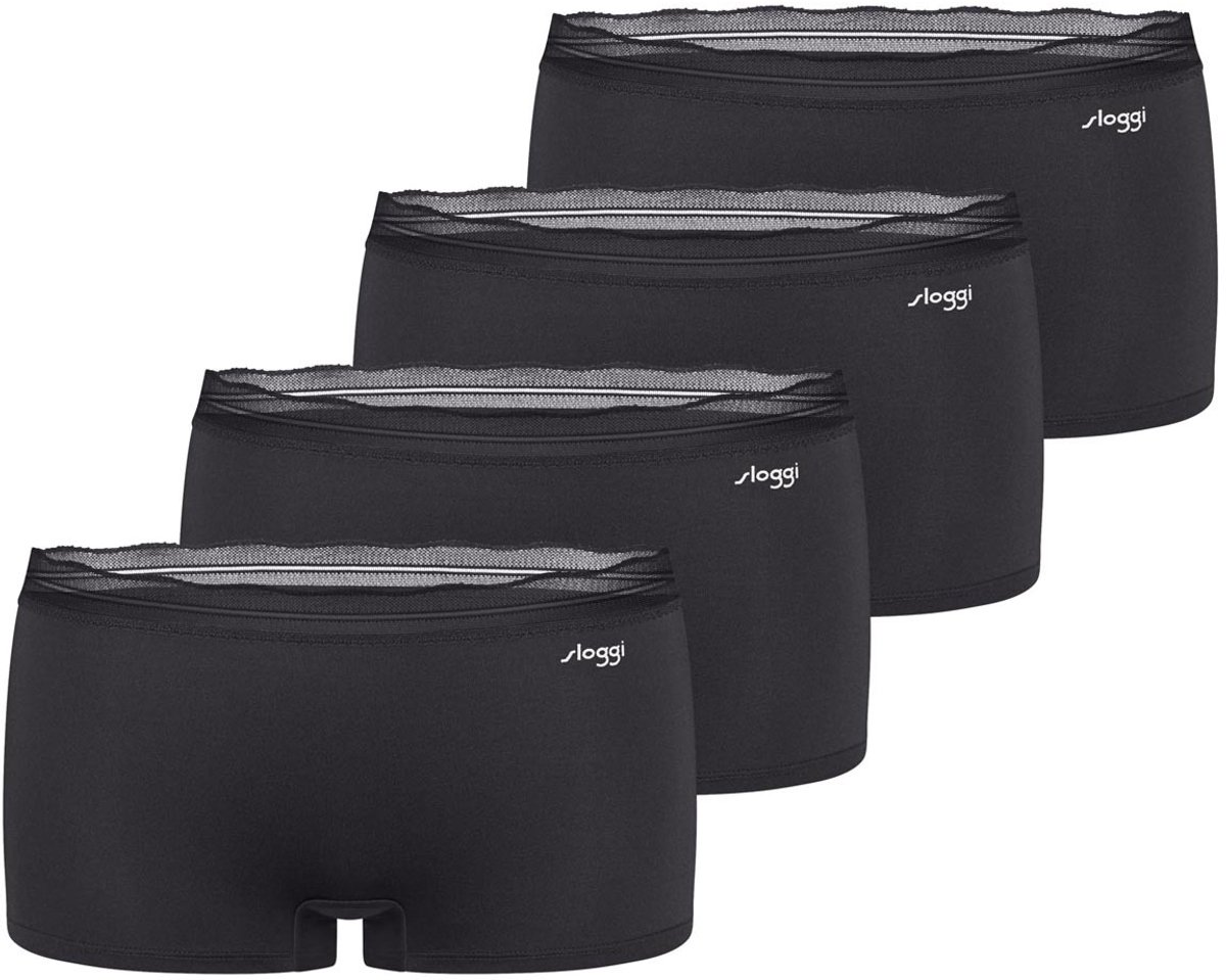sloggi Dames shorts slip 4 pack Go Blush