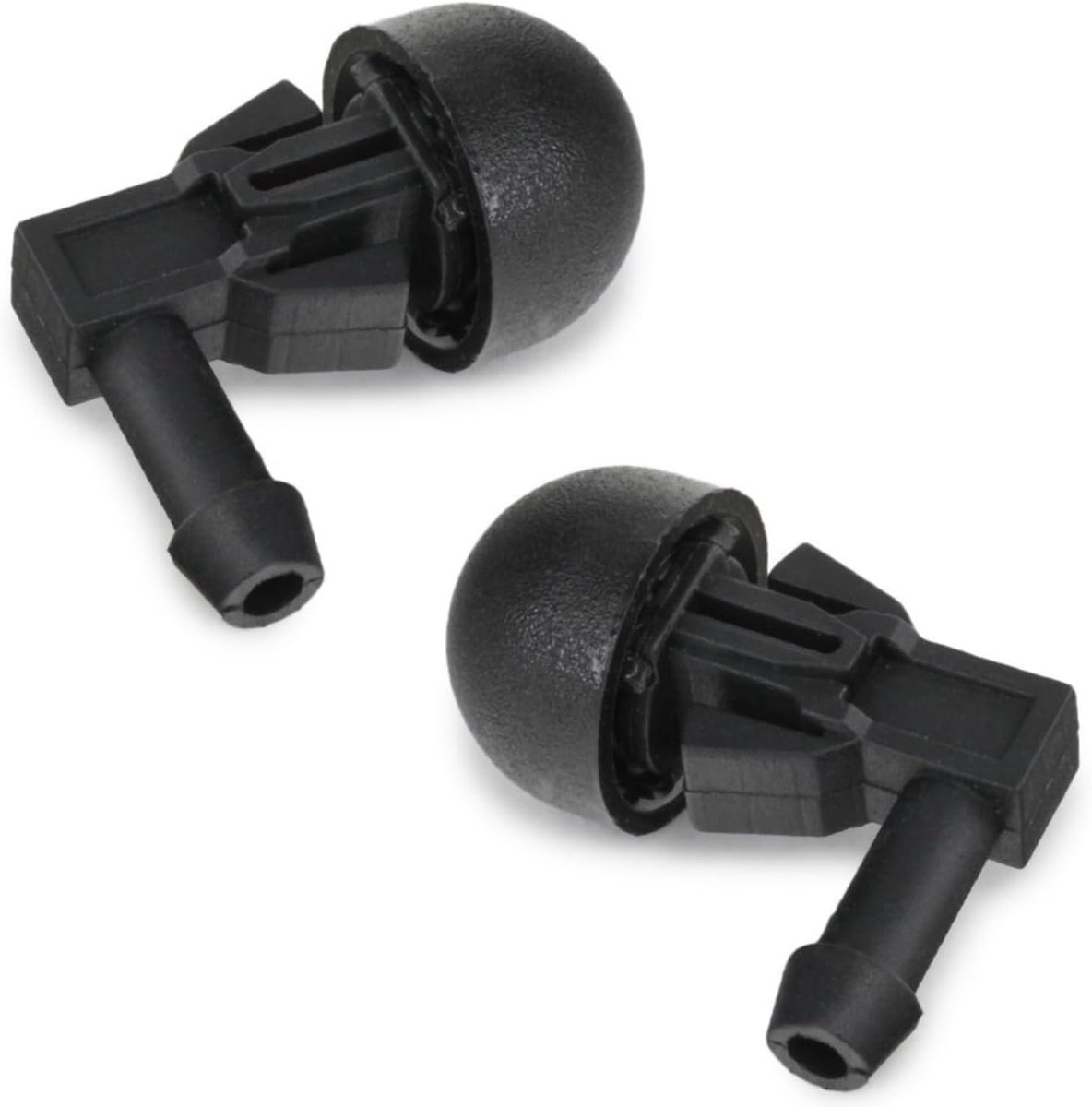 (Set van 2) Watersproeier voor ruitenwissers, rechts en links, compatibel met Peugeot 206 OEM: 6438E6 6438AV