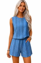 Vakantie Set Dames - Kleding - Zomerset - Kort - Blauw