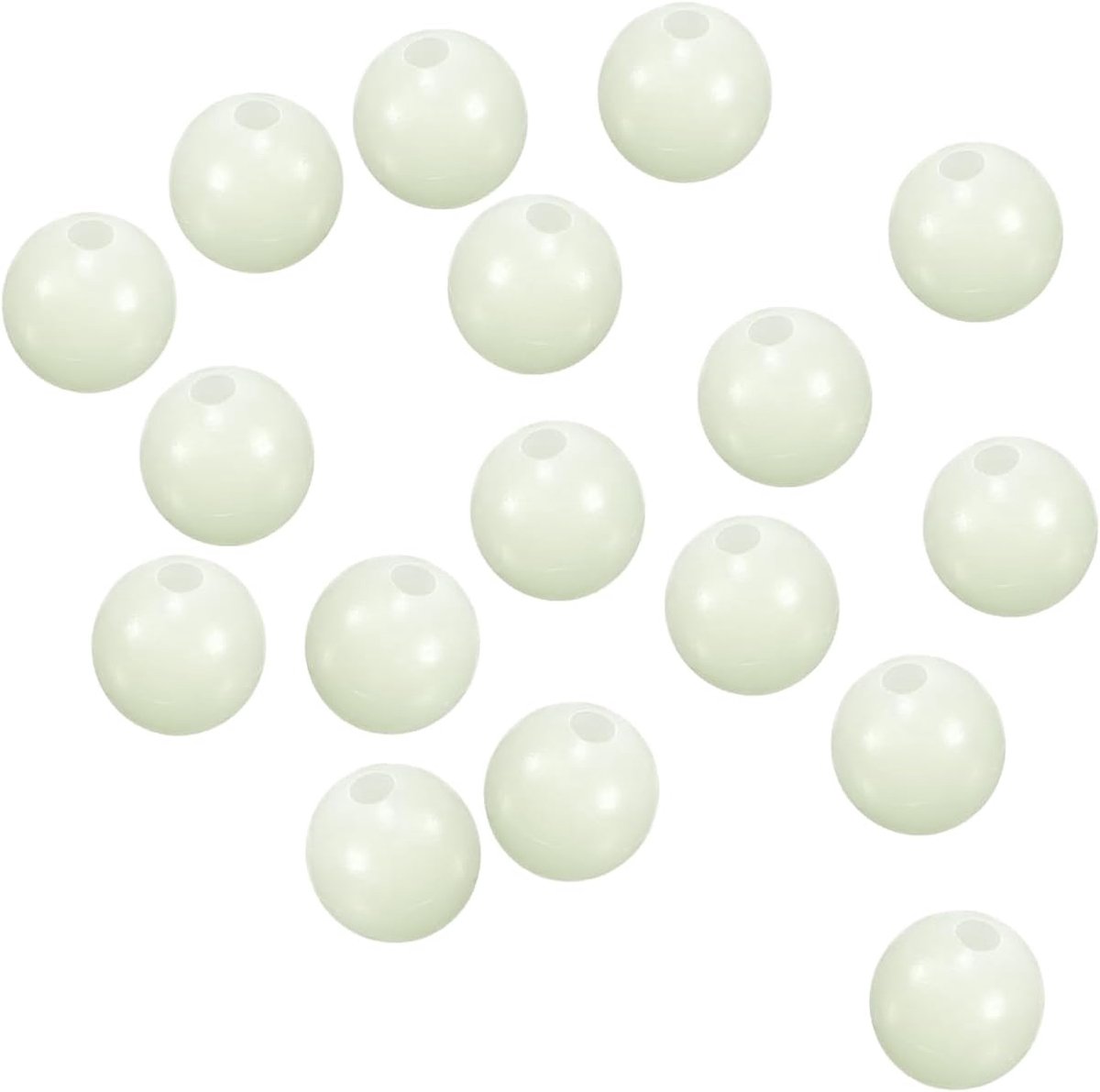 Glow Vissen Kralen Plastic Ronde Rubber Lichtgevende Visaas Eieren Rig Bead Visgerei Kunstaas Accessoires Met Doos