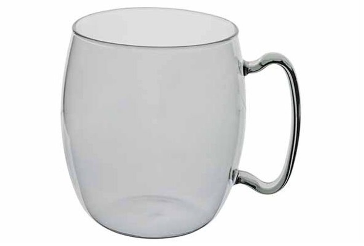 Moscow Mule Glass Zwart Transparant