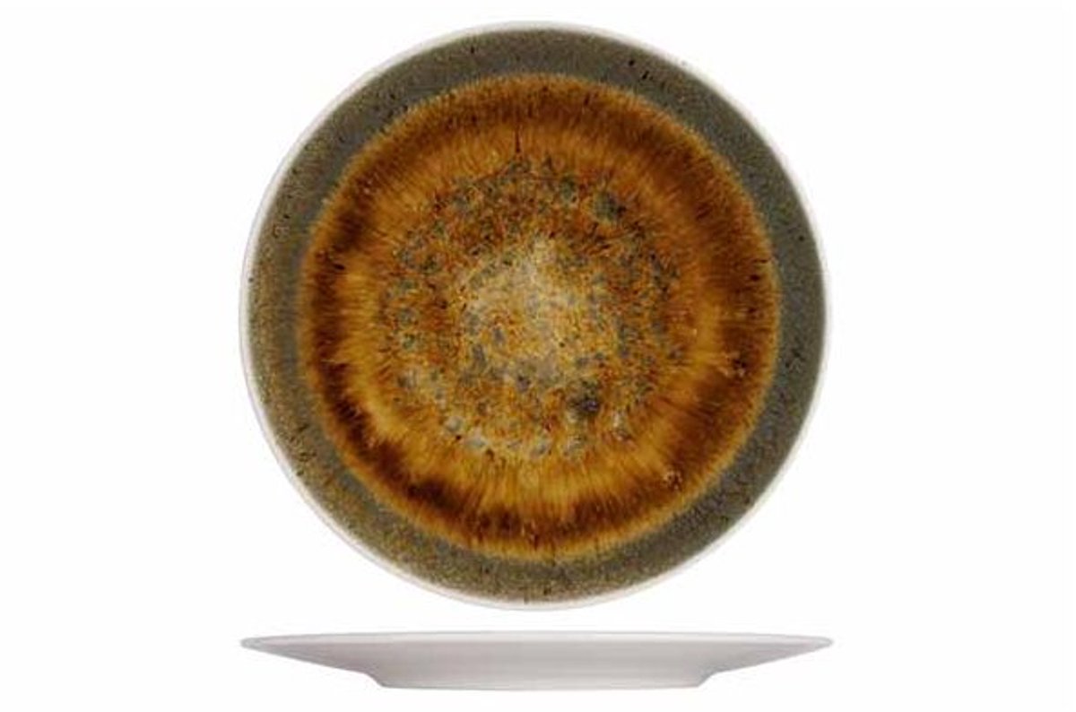 Iris Brown Dessertbord D20cm