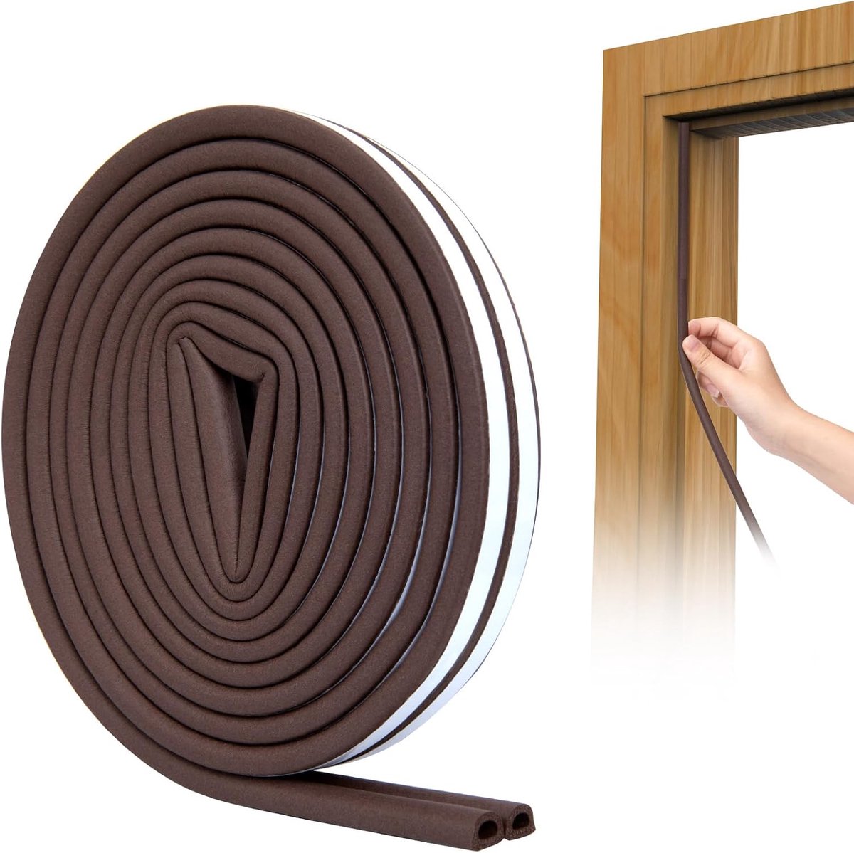 onder afdichting strip groep D-type Strip Brown