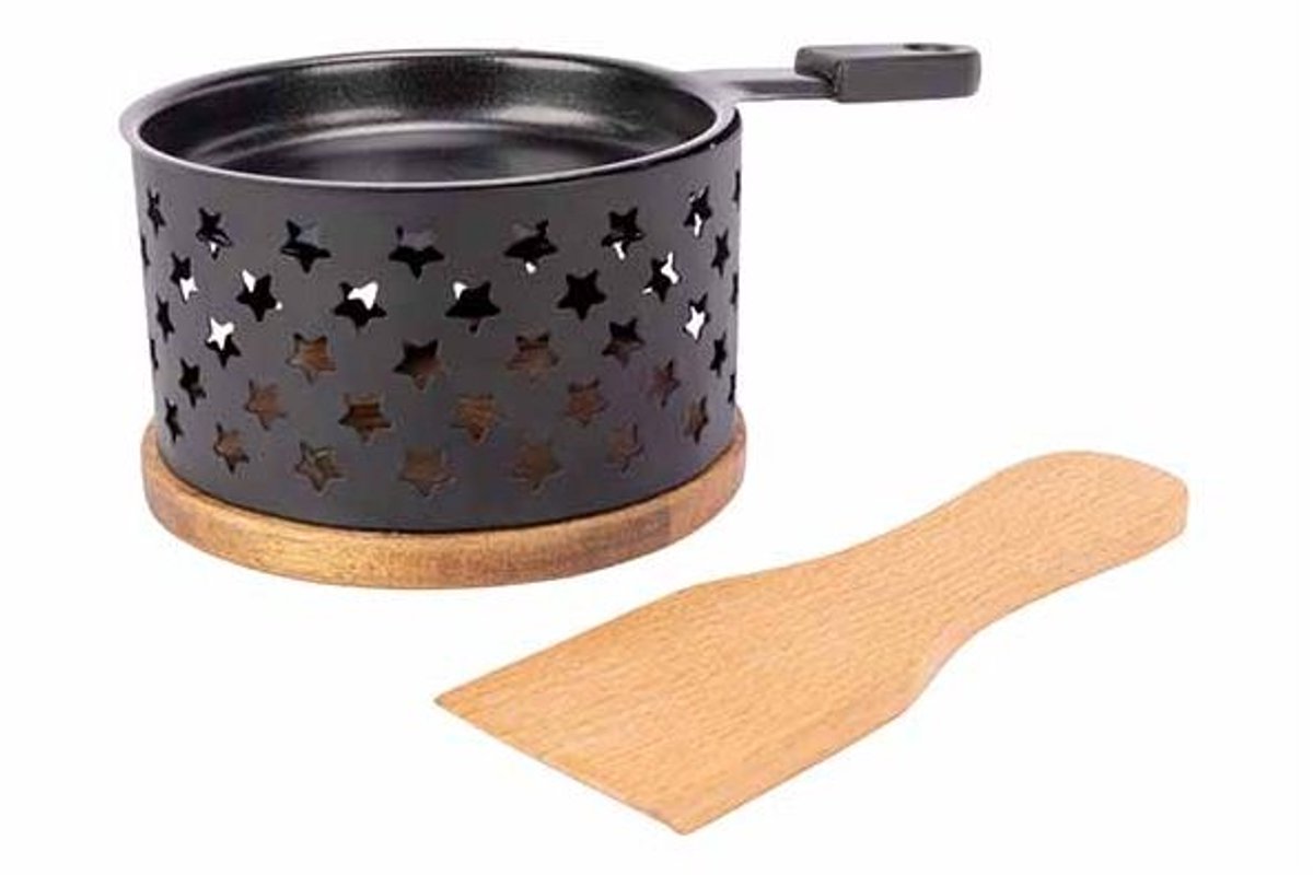 Aspen Raclette Rond 1 Persoon + Spatel
