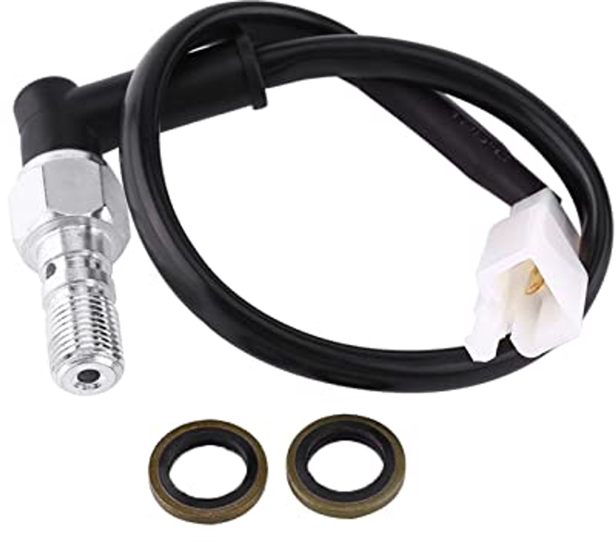 motorfiets achter hydraulische remdruk lichtschakelaar, 10x1.25mm 10x1mm voor motorfiets scooter bromfiets Dirt Pit Bike ATV 10 * 1.25MM Standaard