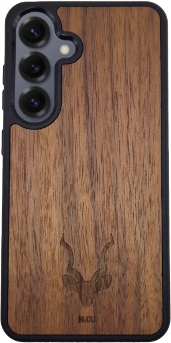 KuduStore Samsung Galaxy S26 telefoonhoesje - Houten hoesje - Noten