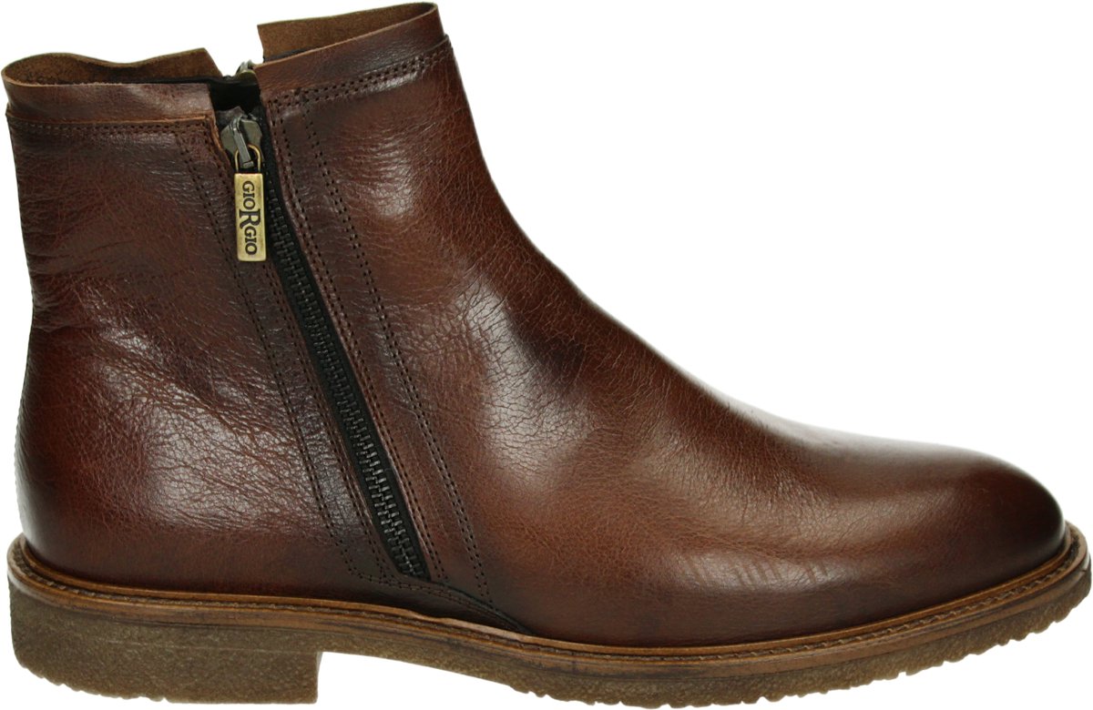 Giorgio - HE36409CAMP02 - Heren laarzen - Kleur: Cognac - Maat: 41